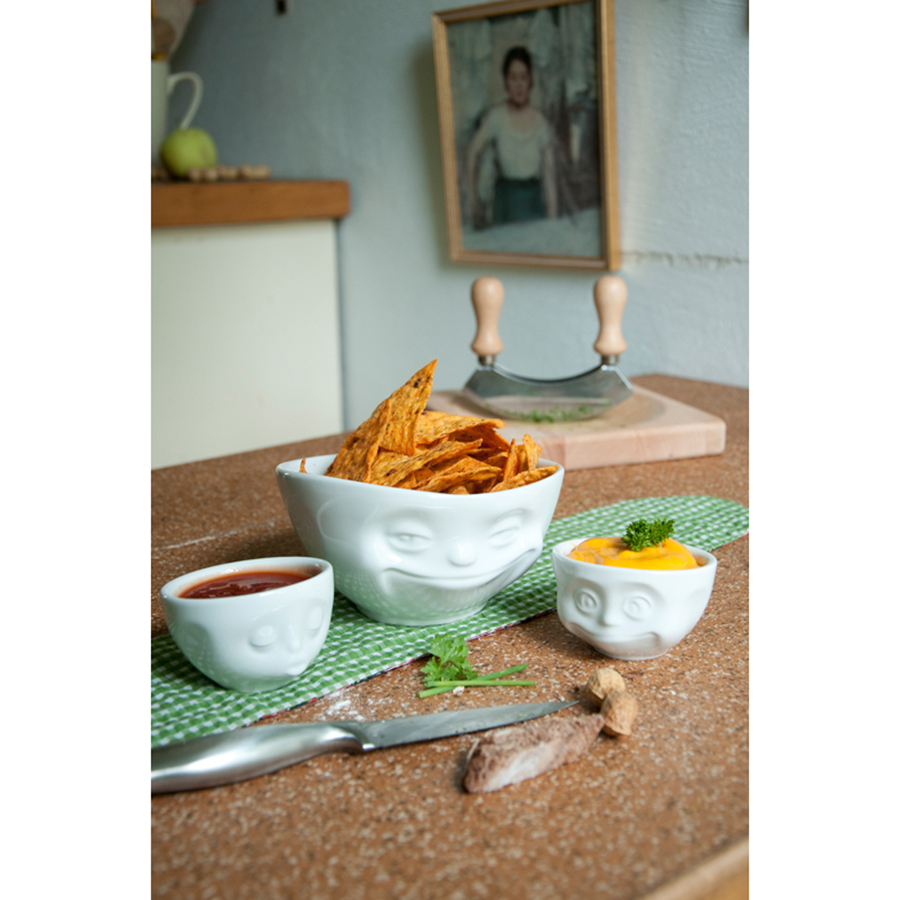 T01.01.01 Чаша tassen grinning 500 мл белая Tassen by FIFTYEIGHT PRODUCTS  - Вид №4