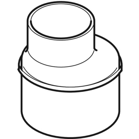 310.060.14.1 Переход эксцентриковый Geberit Silent-db20 Geberit  - Вид №1