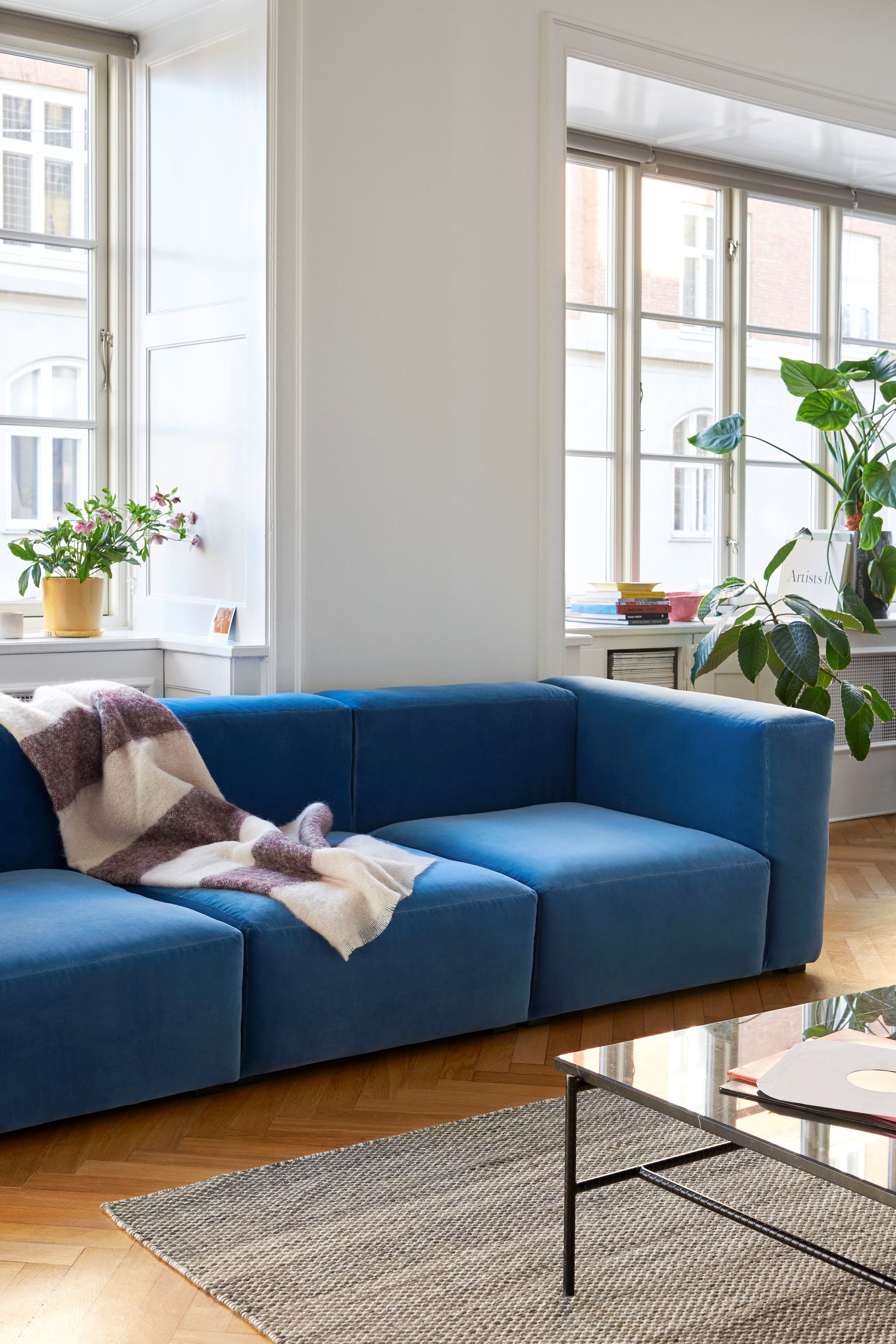 Прямоугольный мраморный журнальный столик Hay арматура ARCH-00107983 - Вид №16