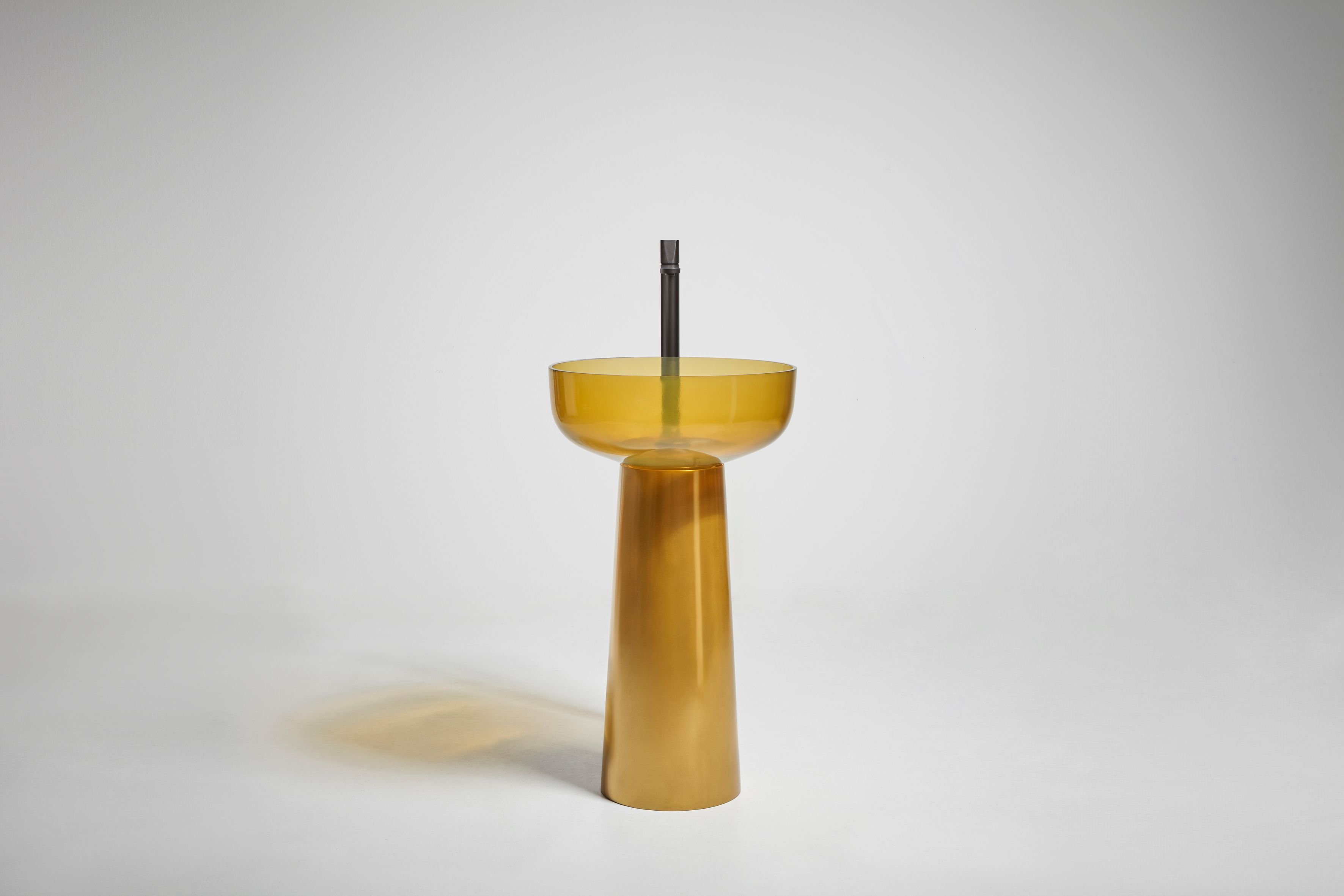 Круглая отдельно стоящая раковина из Cristalmood® Antoniolupi ALBUME10 + ALBUME20 ARCH-00067661 - Вид №8