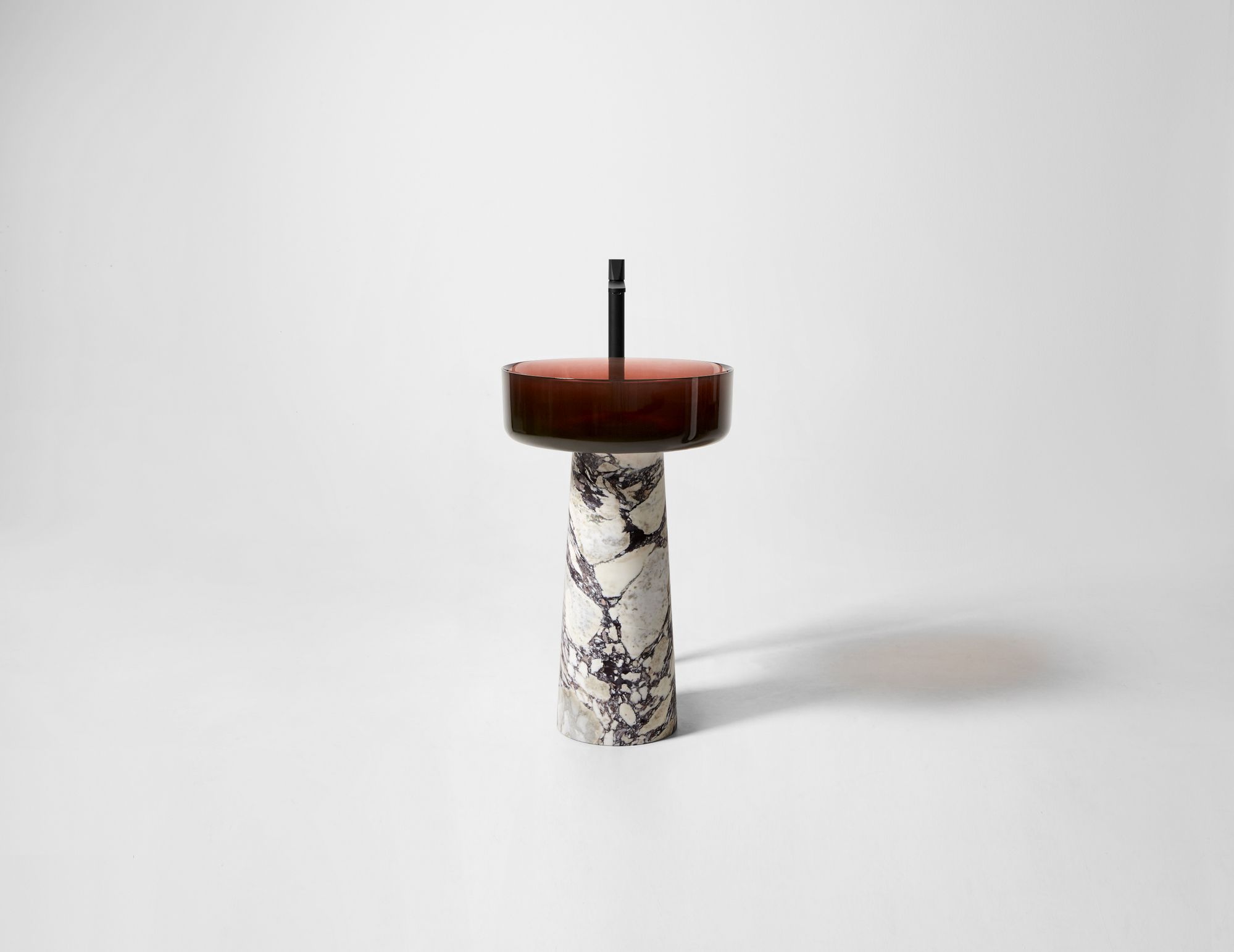 Круглая мраморная раковина Calacatta Viola и Cristalmood® Antoniolupi ALBUME12 + ALBUME21 ARCH-00069913 - Вид №1