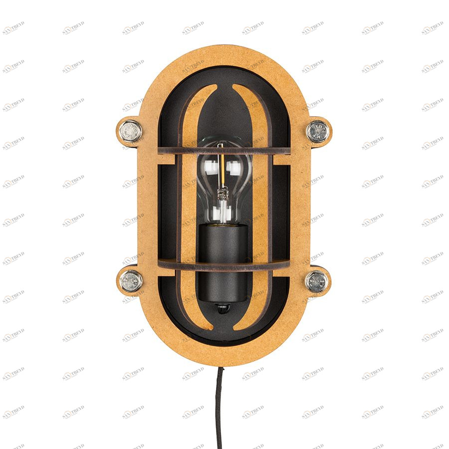 Лампа настенная Navigator, черная Zuiver 5400011