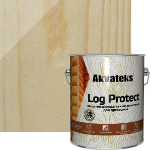 Антисептик АКВАТЕКС LOG Protect для защиты древесины 2.7 л 86364513