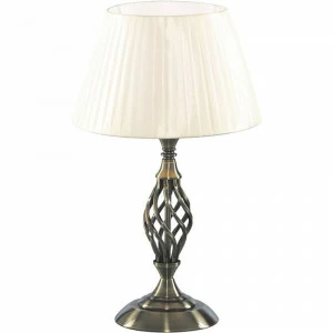 Настольная лампа Arte Lamp Zanzibar A8390LT-1AB ARTE LAMP ИНТЕРЬЕРНЫЕ 080116 Белый;серебро