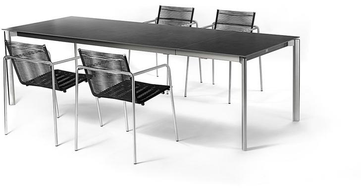 FISCHER MÖBEL Штабелируемый веревочный садовый стул с подлокотниками Taku sun-id-1482426 - Вид №6