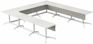 Herman Miller Модульный стол для совещаний с системой управления кабелями Civic