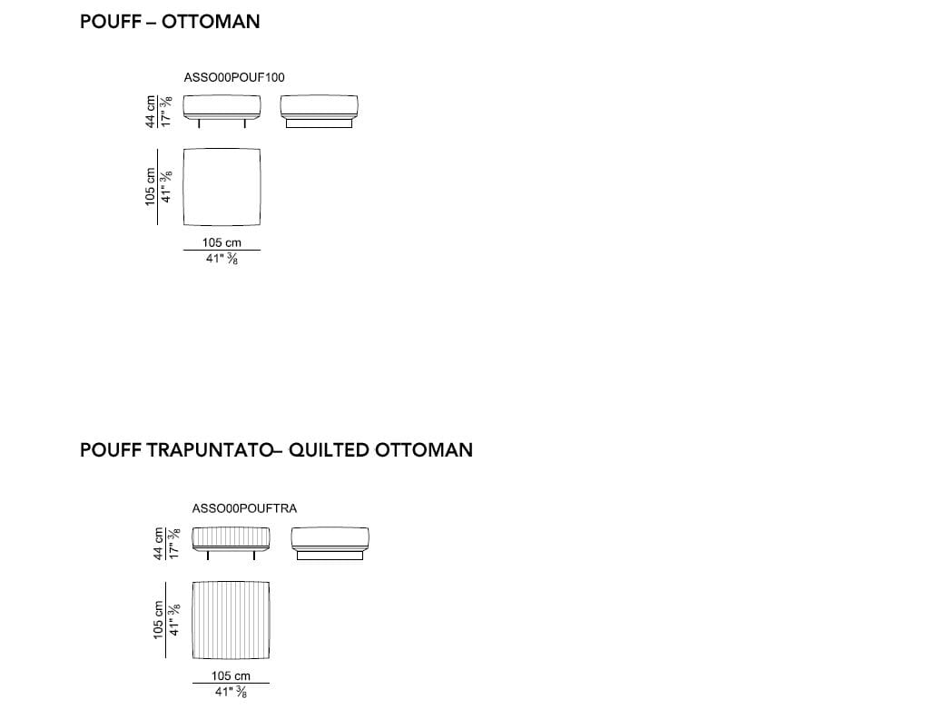 Модульный кожаный диван с отсеком для хранения i 4 Mariani ASSO ARCH-00004932 - Вид №6