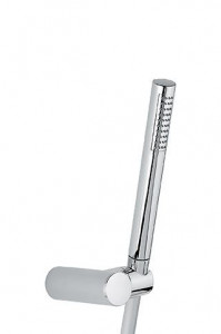 169CR Набор ручного душа 169: шланг 150см. из металлизированного ПВХ (C02729 150см), цвет хром