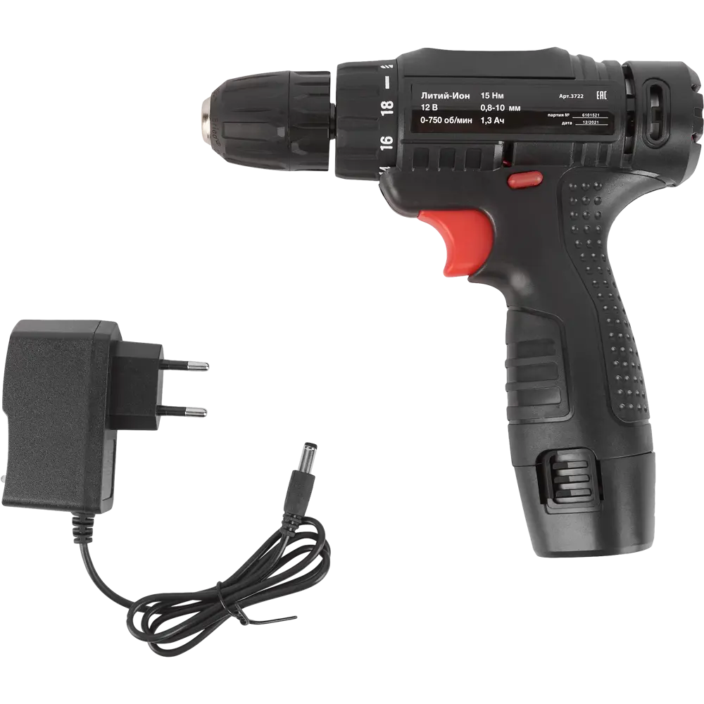 Аккумуляторный шуруповёрт Santreyd DRA-12/Р - лёгкий и мобильный 84276177 STLM-0047979 - Вид №5