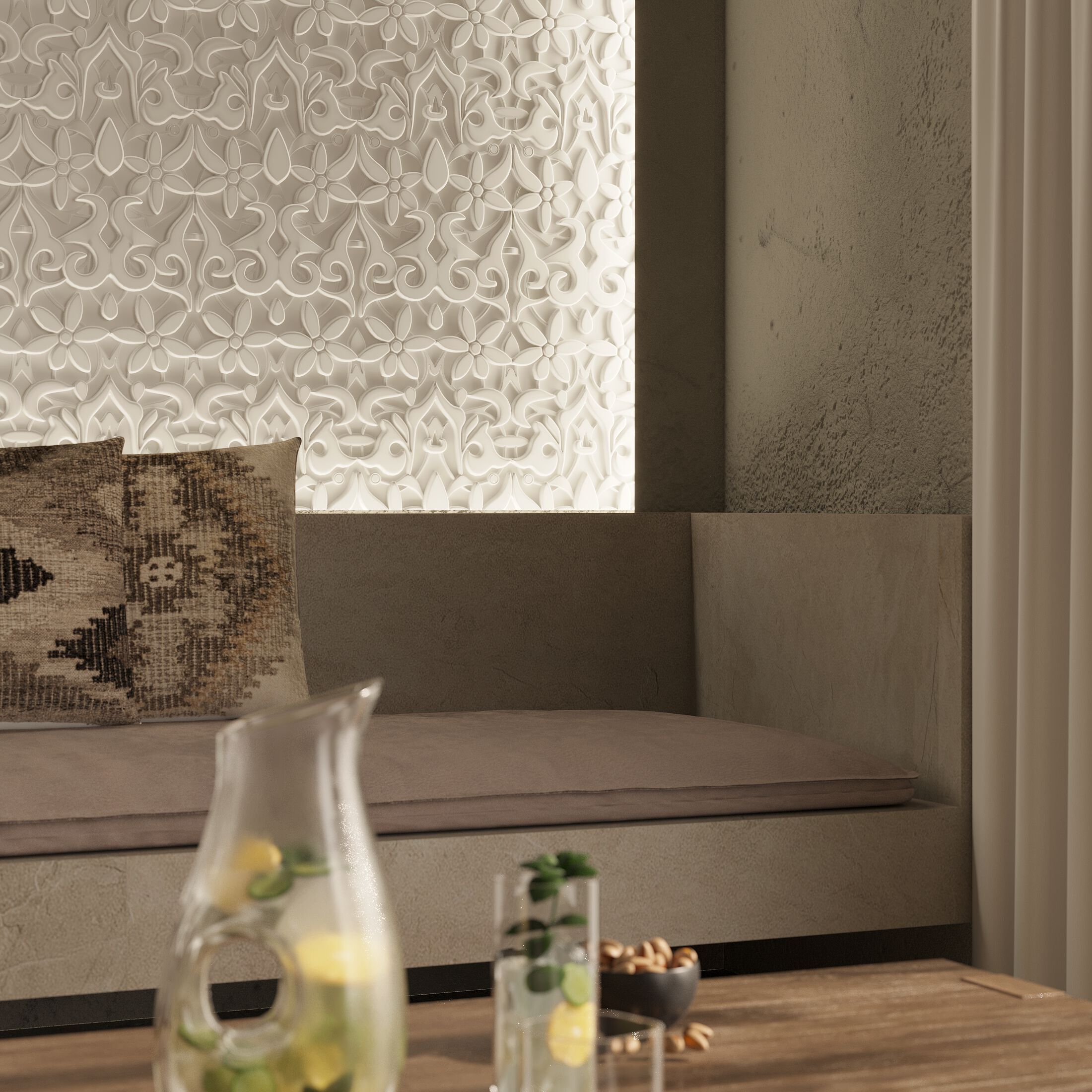 Трехмерное гипсовое покрытие WallDeco C-Classic ARCH-00143441 - Вид №5