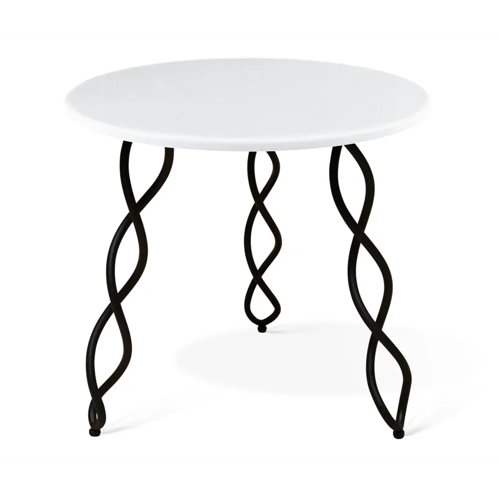 Подстолье для обеденного стола 73 см сталь цвет черный глянцевый Sheffilton STLM-2012944 - Вид №4