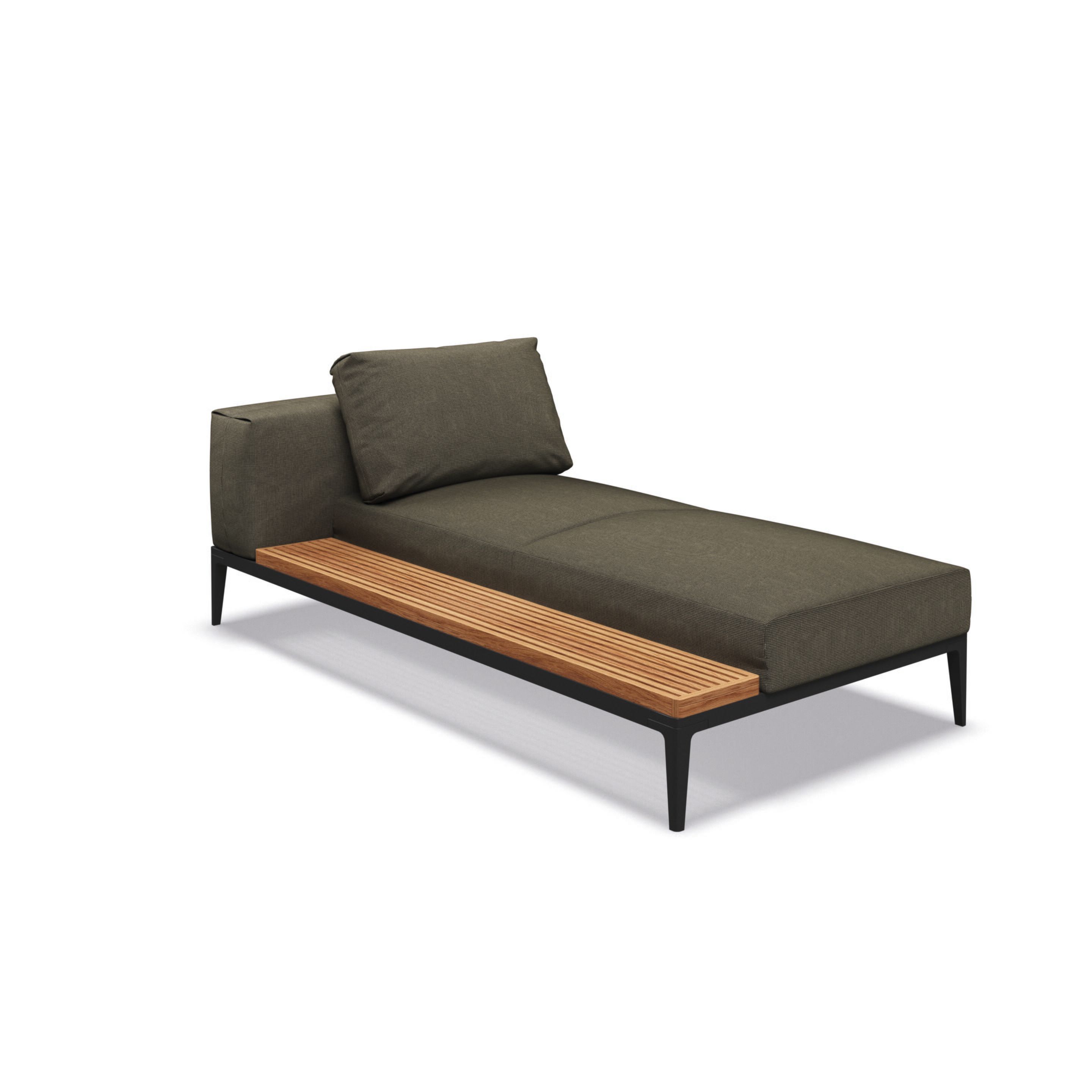 Тканевый угловой модульный садовый диван Gloster сетка ARCH-00114712 - Вид №30