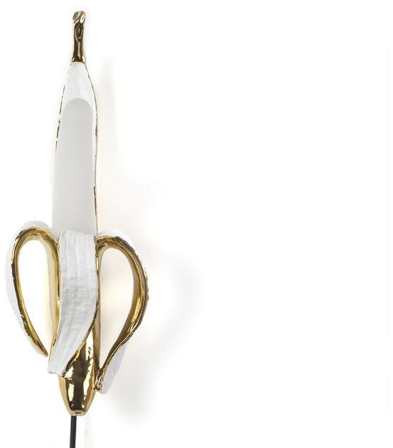 Seletti Настенный светильник из стекла и смолы Banana lamp sun-id-1448019 - Вид №2