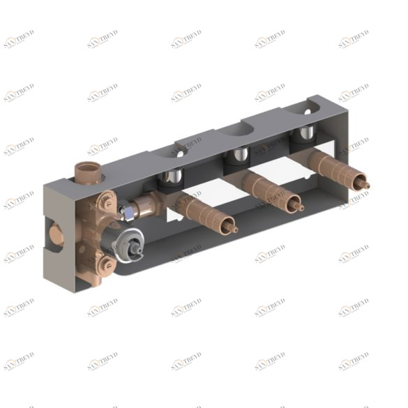 92.583 Корпус встроенного термостата 92583 HORUS Range Ascott 