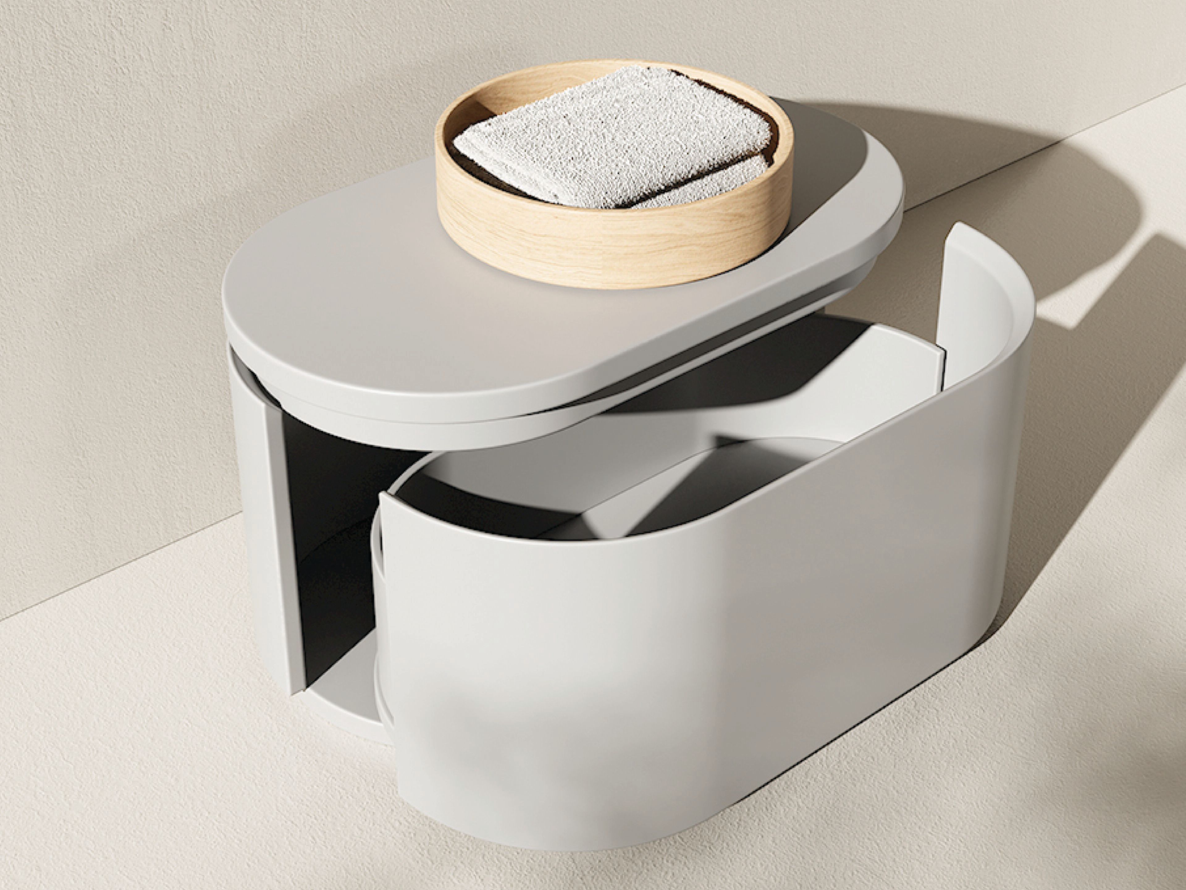 Овальный багажник из МДФ Nic Mediterraneo ARCH-00086493