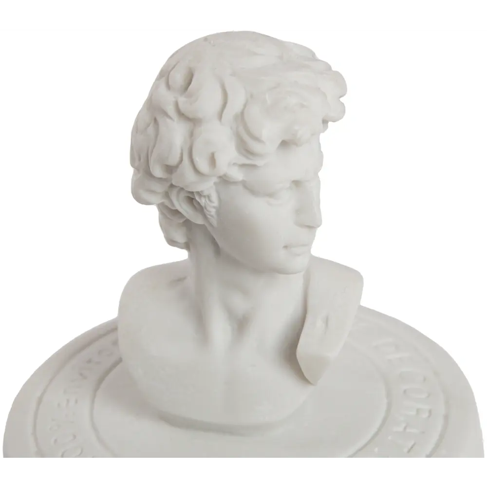 Свеча ароматизированная Давид яблочно-белая h 12.5 см Santreyd STLM-2185641 - Вид №1