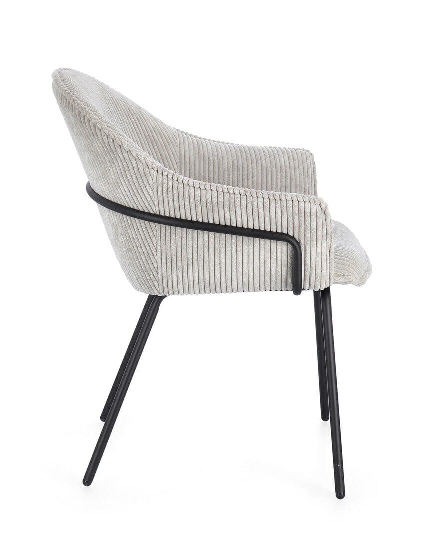 Тканевый стул с подлокотниками BIZZOTTO CASSIDY ARCH-00040825 - Вид №1