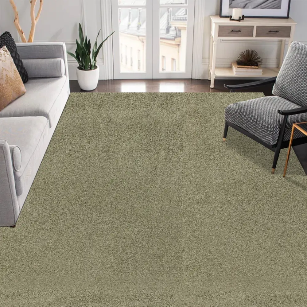 Ковровое покрытие «Velvet» 025_5600, 4 м, цвет зеленый РОЯЛТАФТ STLM-2152339 - Вид №4