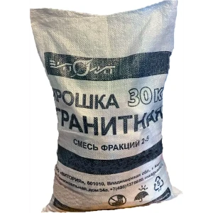 Крошка гранитная 2-5 мм 30 кг 82222018 STLM-2201513