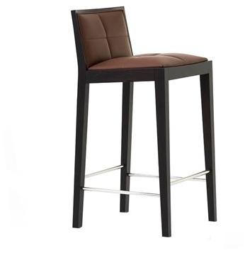 Andreu World Барный стул из бука Manila Bq2032 - Вид №3