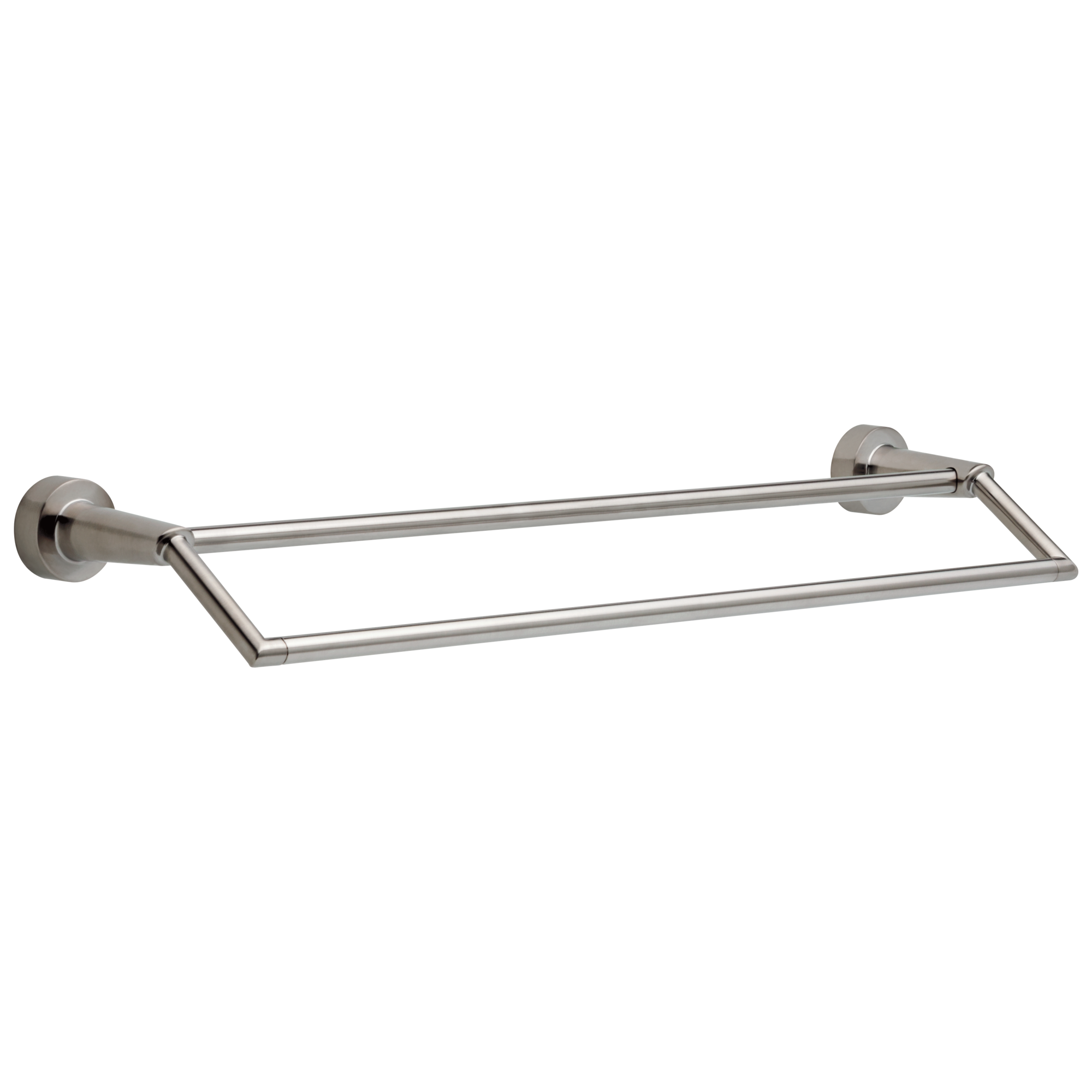 77125-SS 24-дюймовый двойной полотенцесушитель Delta Faucet Compel Нержавеющая сталь 