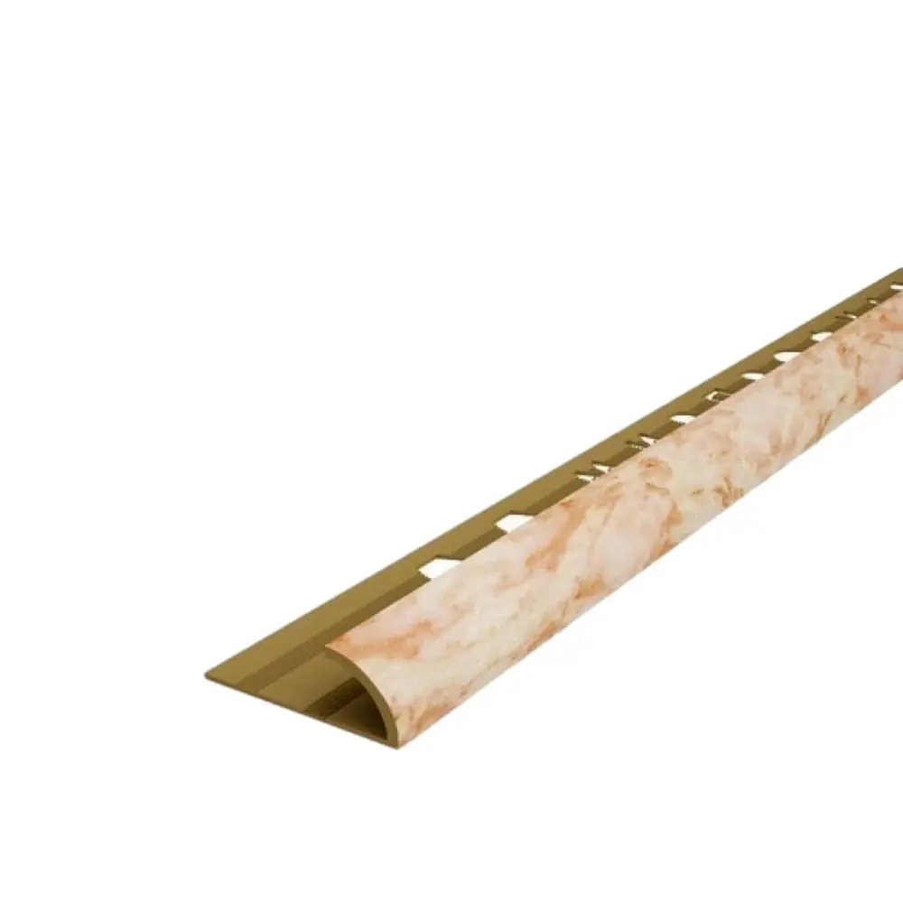 Профиль наружный мрамор светло-бежевый 9 мм Santreyd STLM-2099171
