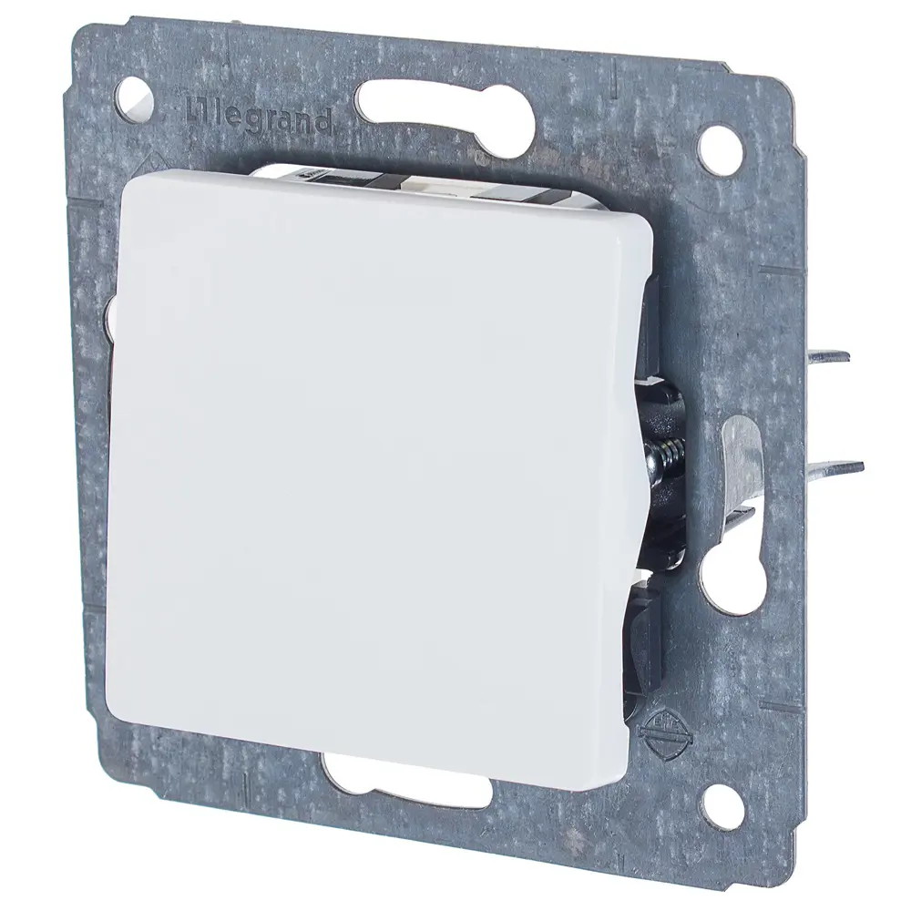 Переключатель встраиваемый Legrand Cariva 1 клавиша, цвет белый STLM-2021864 - Вид №2