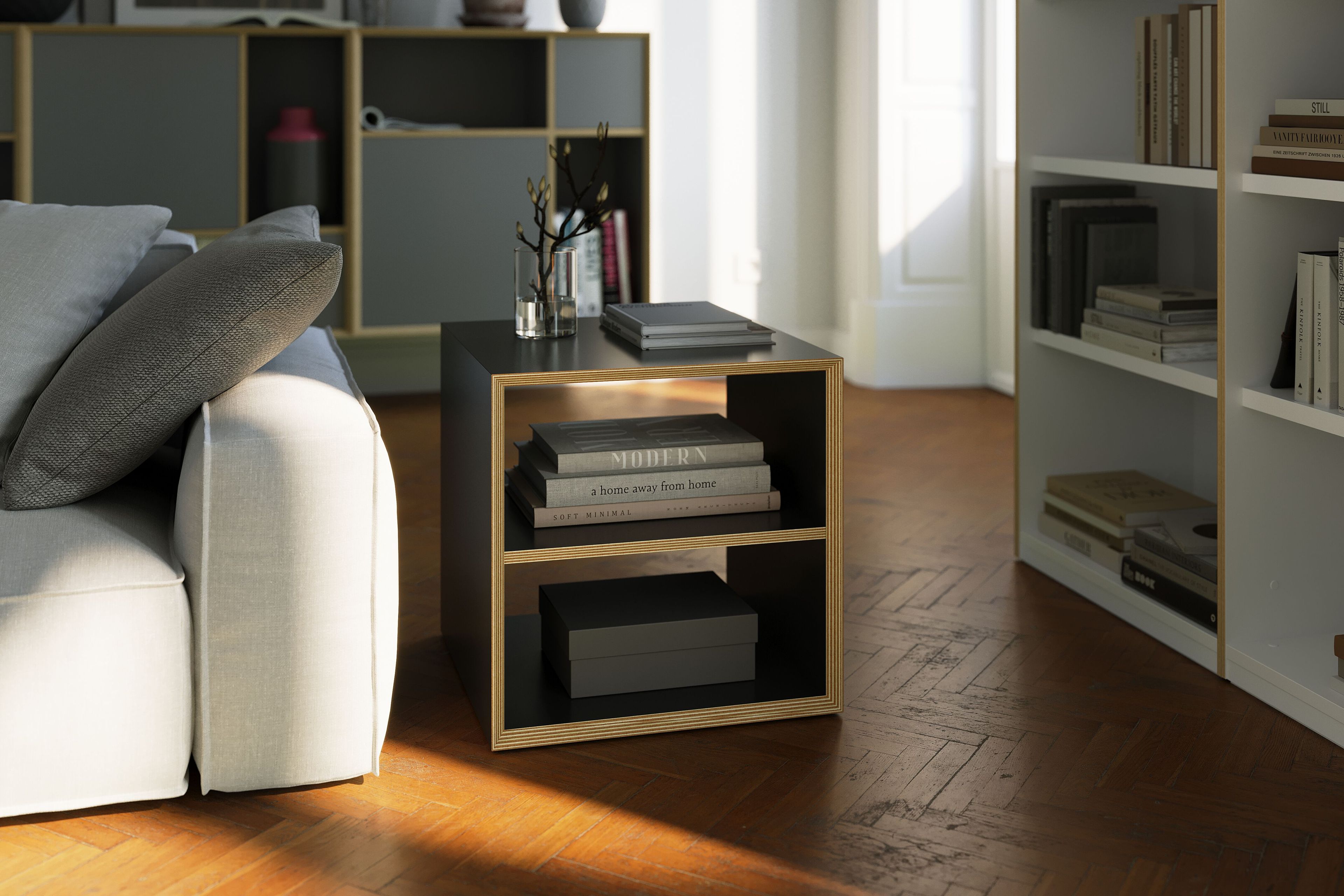 Березовый журнальный столик Müller Small Living DICE ARCH-00033677 - Вид №4