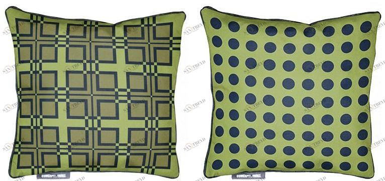 CONCEPTUWALL Подушка из ткани квадратная Moucharabieh sun-id-1454434