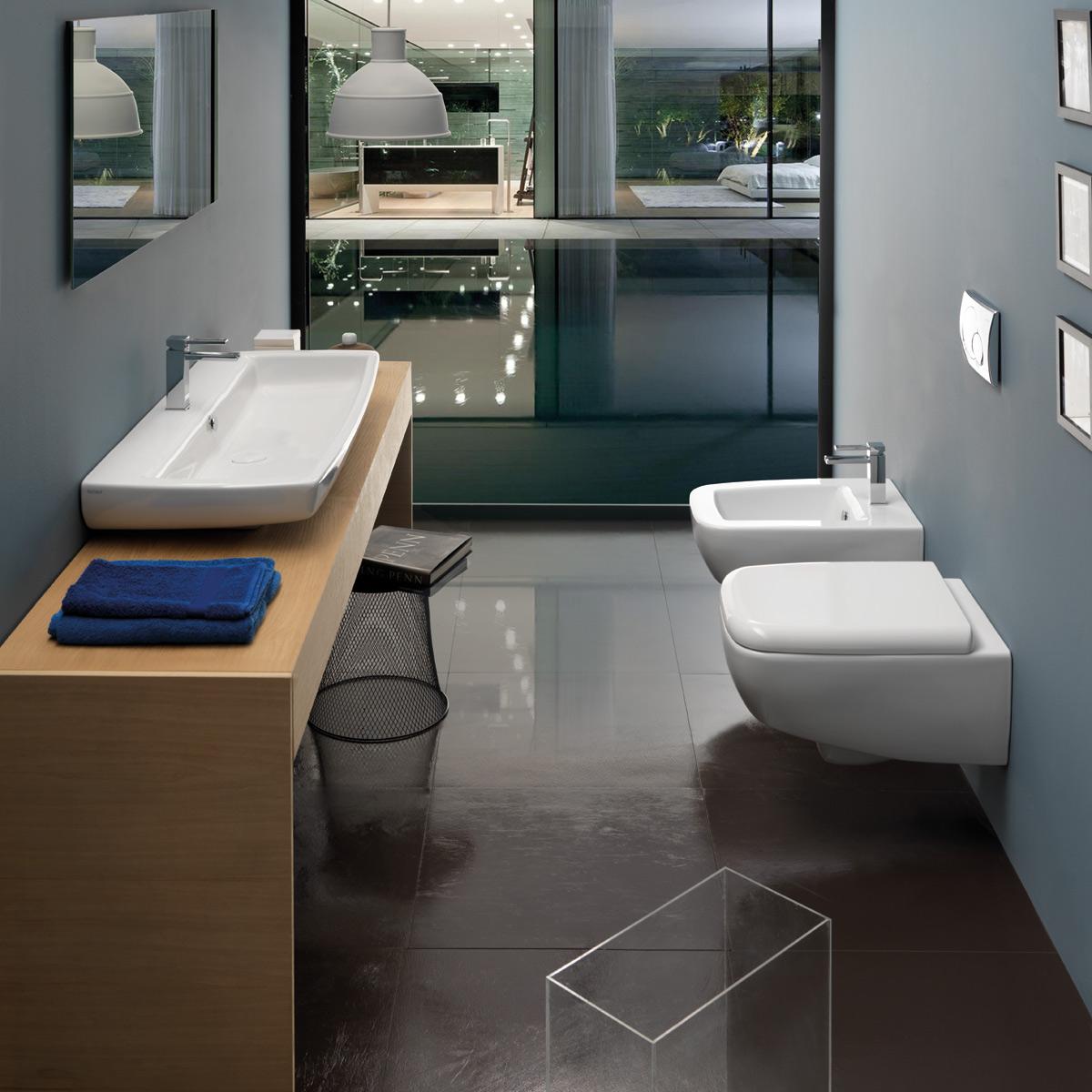 BRLAV10521 Подвесная раковина настенная GSG CERAMIC BOX - Вид №7