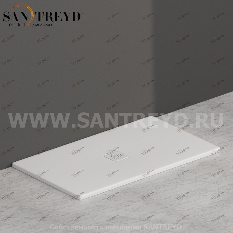 DT121BO Душевой поддон 120x70 керамический Globo Ceramica Globo DOCCIATRE