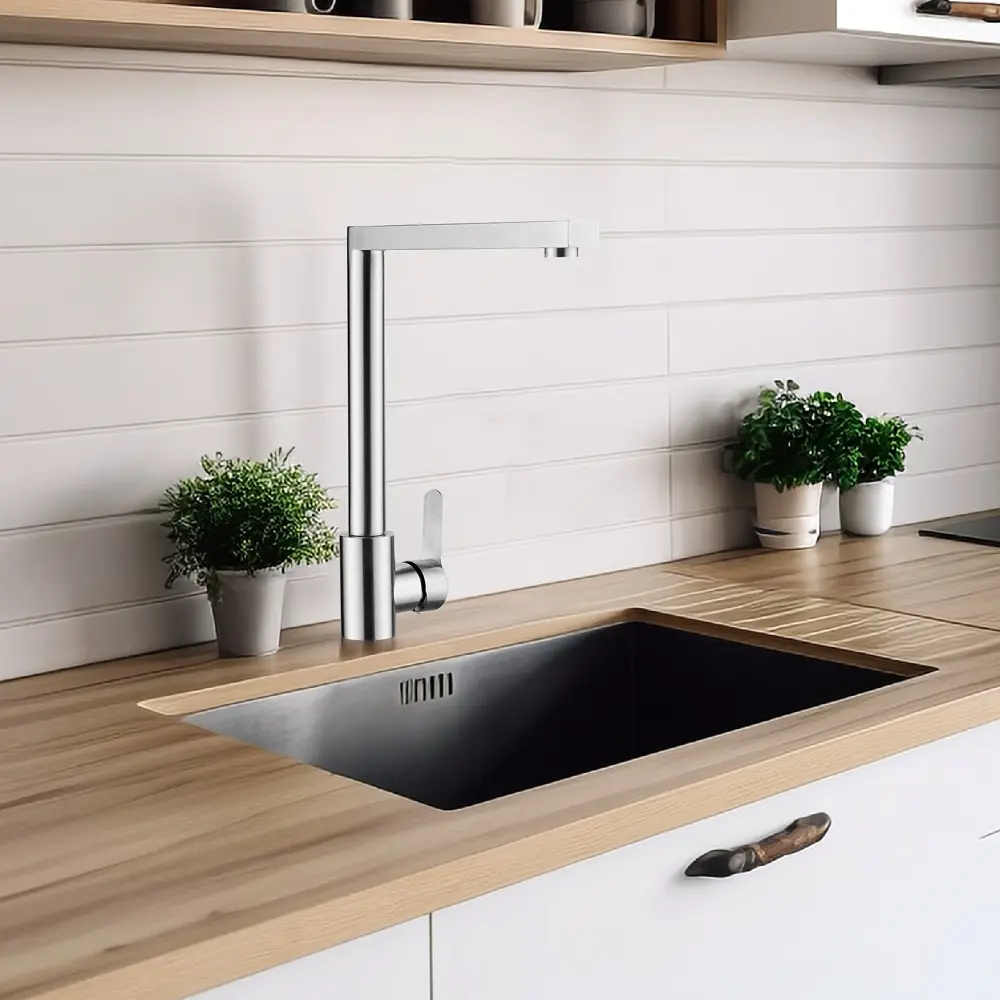 Смеситель кухонный Vidage VFR0911-1 высота 33 см цвет сатин STLM-2204980