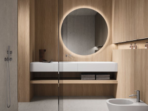 Полностью облагороженная мебель для ванной комнаты