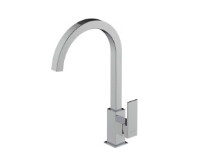 Однорычажный смеситель для кухни с поворотным изливом