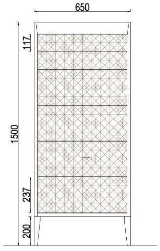 Barba design Комод из ореха Trame C65.b1 - Вид №2