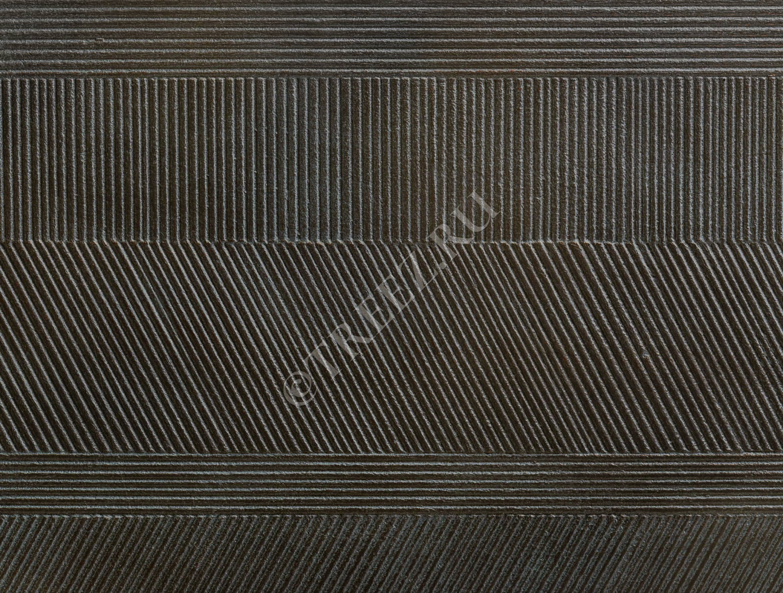41.1019-0025-GG-60 Кашпо  ERGO - серия Graphics - Низкий прямоугольник - Окись с медной патиной Цветочная коллекция  - Вид №1