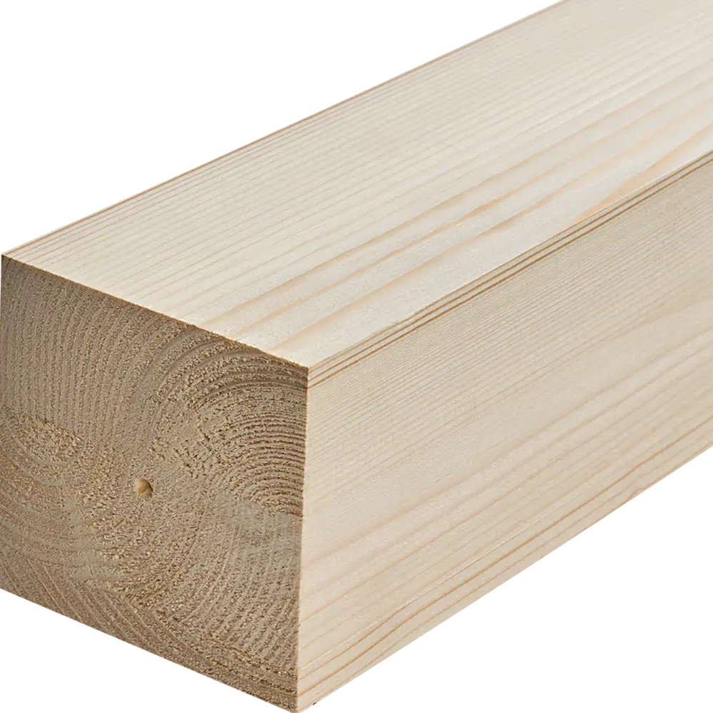 Брус строганый 90x90x3000 мм хвоя сорт Оптима Santreyd STLM-2013819