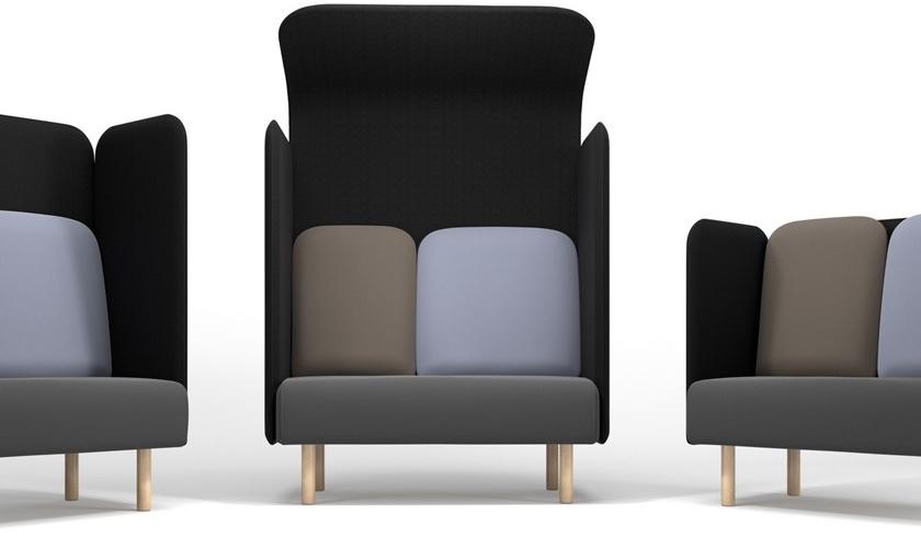 SOFTREND Мягкий 3-х местный диван с высокой спинкой August sun-id-1412405 - Вид №5