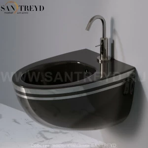 S512.476P Биде подвесное OVAL A. e T. Italia
