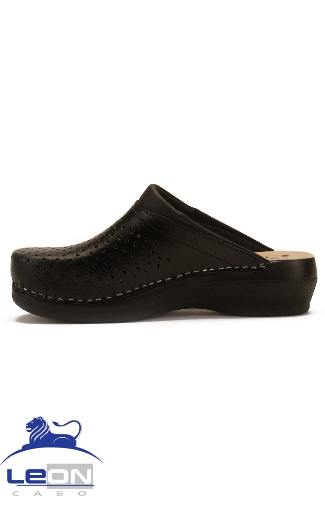 62038 Сабо "Leon LIGHT" женские черные LEON  Сабо и сланцы размер 40  - Вид №3