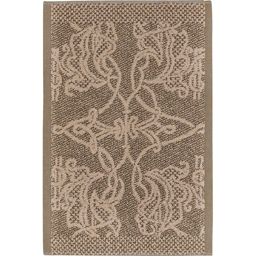 LEI_436_77_50 Полотенце 30/50 коричневый, 80%хлопок 20%лен махра LEITNER Santreyd 