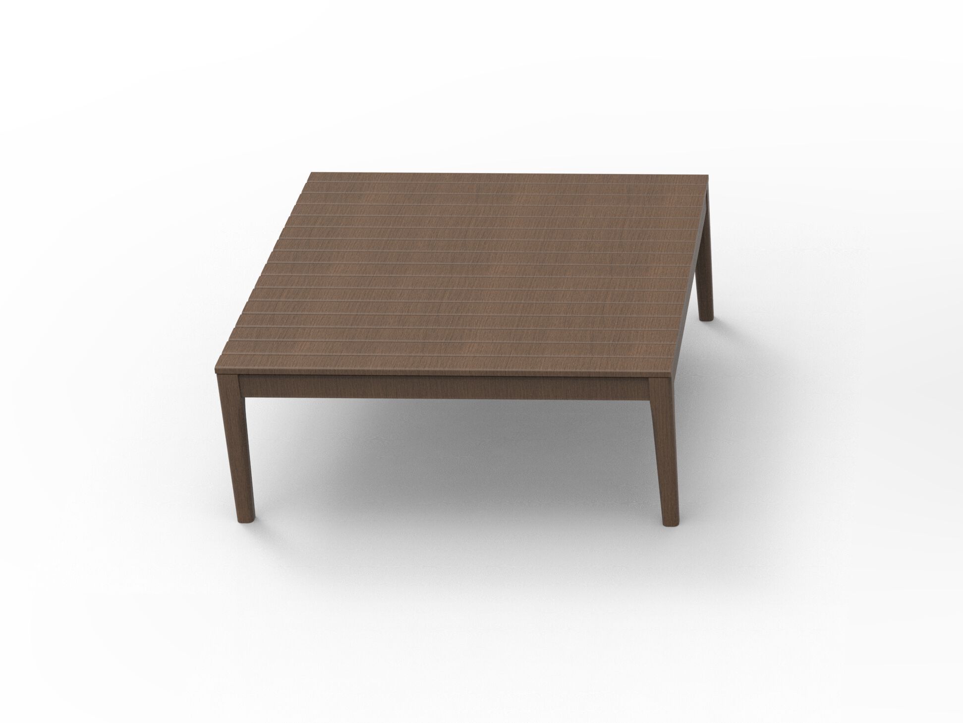 Модуль журнального столика для садового дивана в iroko Rever Пантеллерия ARCH-00149284