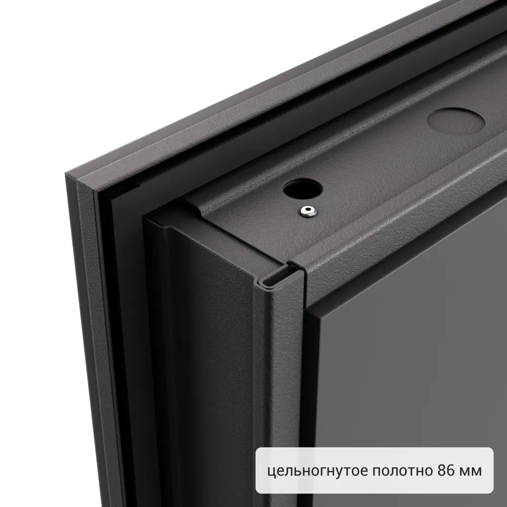 Дверь входная металлическая Фолд рид 950 мм левая цвет серый TOREX STLM-2053598 - Вид №10