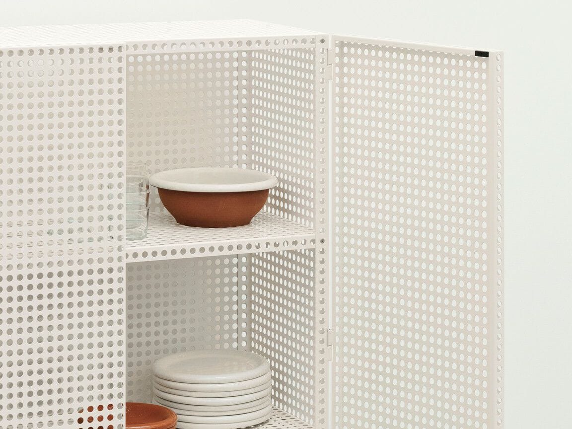 Стальной шкаф с порошковым покрытием с распашными дверцами Hay перфорированный шкаф ARCH-00140639 - Вид №32