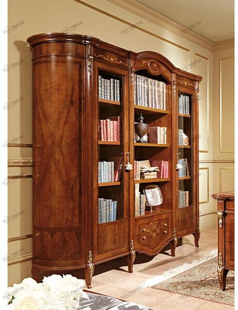 Barnini Oseo Книжный шкаф отдельно стоящий с ящиками Reggenza 710