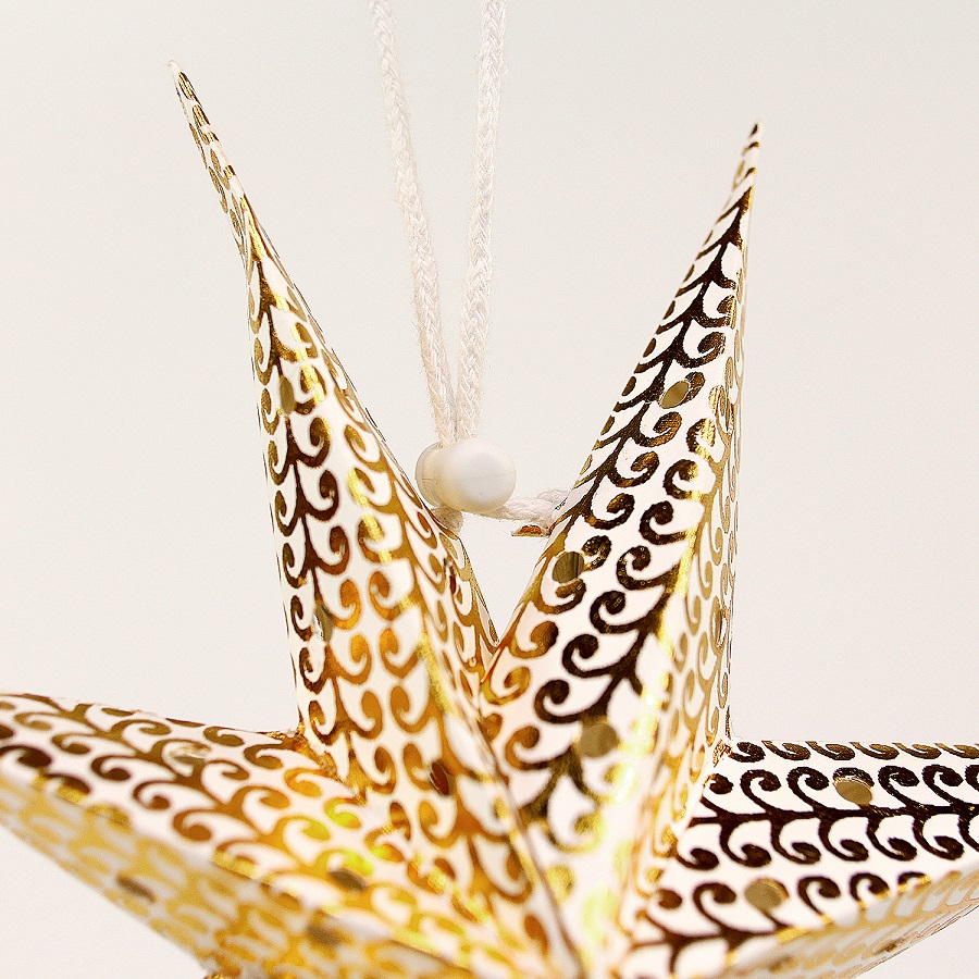 en_ny0068 Набор декоративных елочных украшений stars, 6 шт. EnjoyMe  - Вид №5