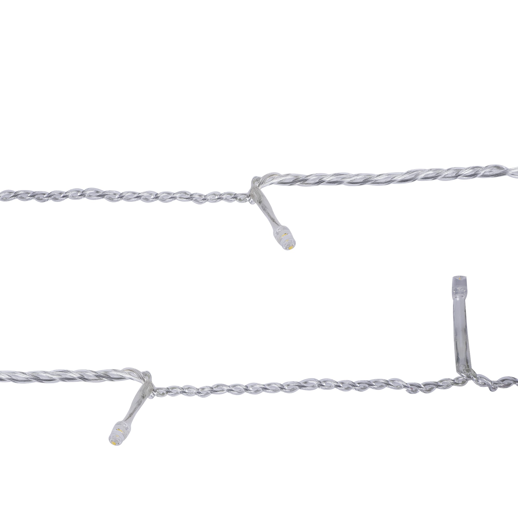 82061435 Электрогирлянда наружная «Занавес» 20 м 96 LED тёплый белый Santreyd  - Вид №2