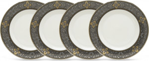 10668217 Lenox Набор из 4 тарелок закусочных Lenox "Классические ценности" 20,5см Фарфор костяной