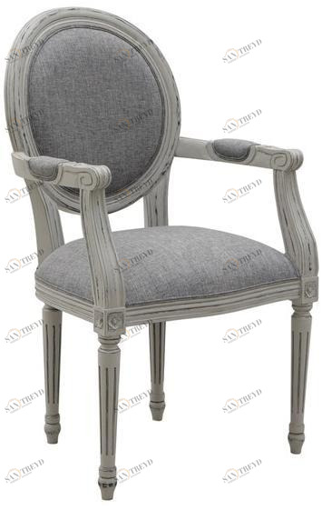 Il Giardino di Legno Стул из ткани с подлокотниками Mozaic Moza0351