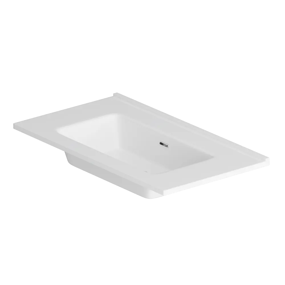 Раковина AM.PM Struktura для тумбы 80 см в белом цвете 86746440 STLM-0071204 - Вид №2